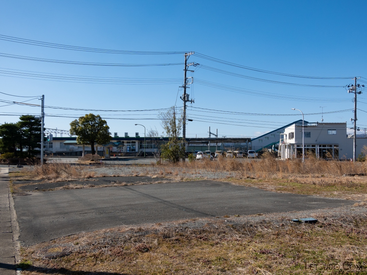 飲食店も復活し徐々に賑わいが戻り始めている浪江駅前。新しい街並みが現れる日も近い