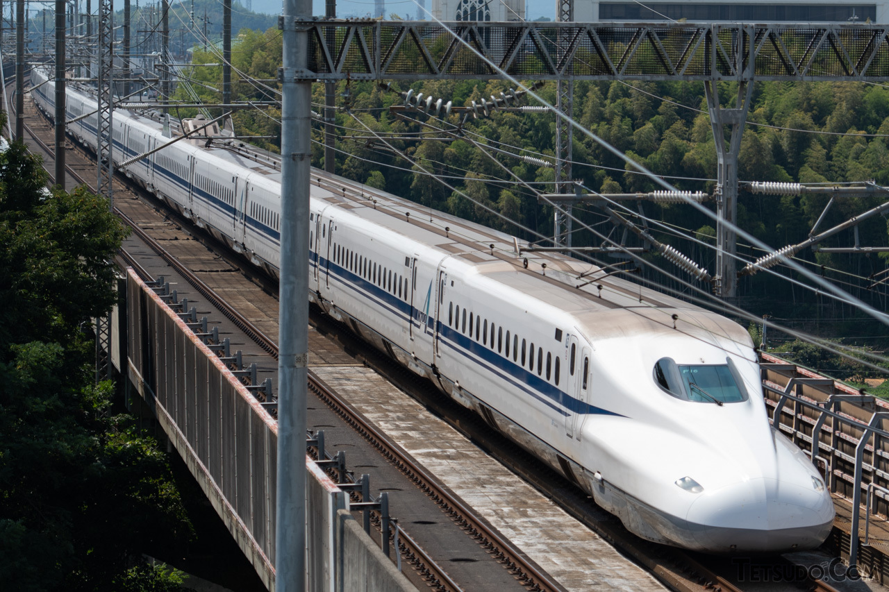 最も表定速度が高いのは、意外にも東海道・山陽新幹線の「のぞみ」