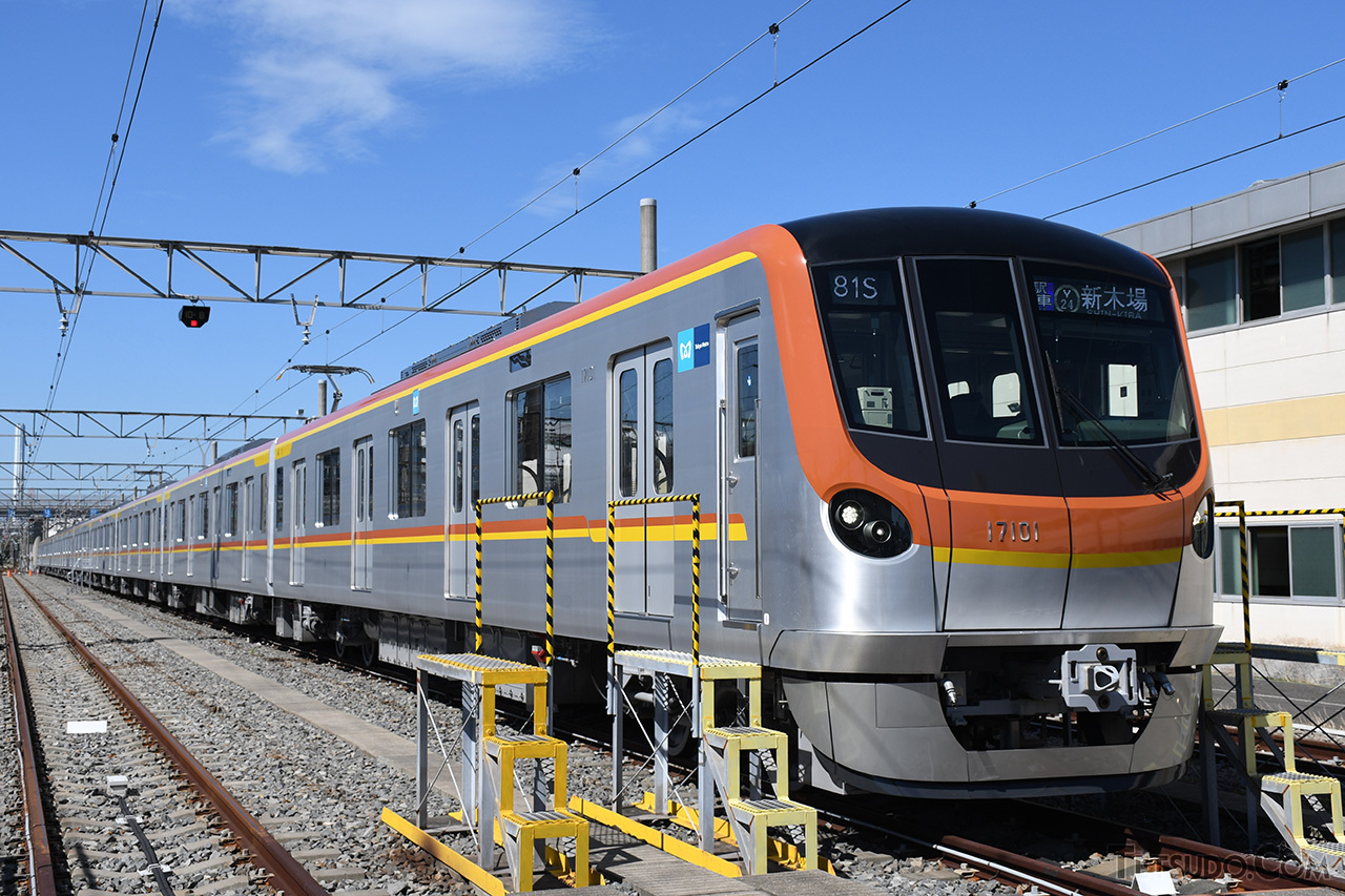 2021年にデビューした、有楽町線・副都心線用の17000系