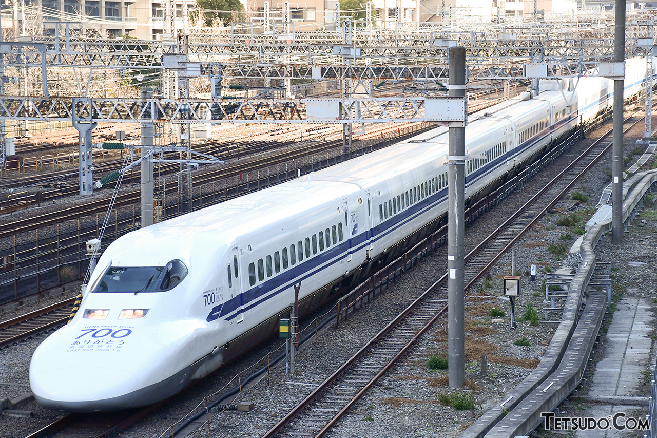 2020年の700系引退で、東海道新幹線の全営業車両が時速285キロ対応に
