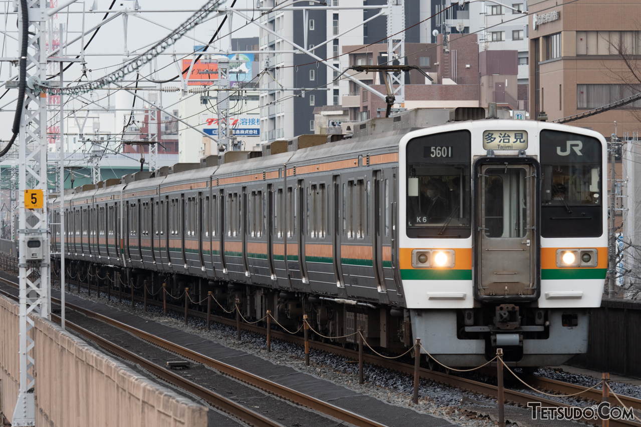 名古屋～中津川間の全列車が8両編成となる中央西線
