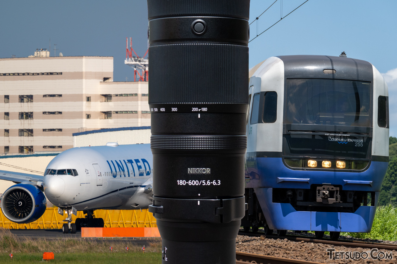 鉄道撮影にも飛行機撮影にも！なレンズ「NIKKOR Z 180-600mm f/5.6-6.3 VR」