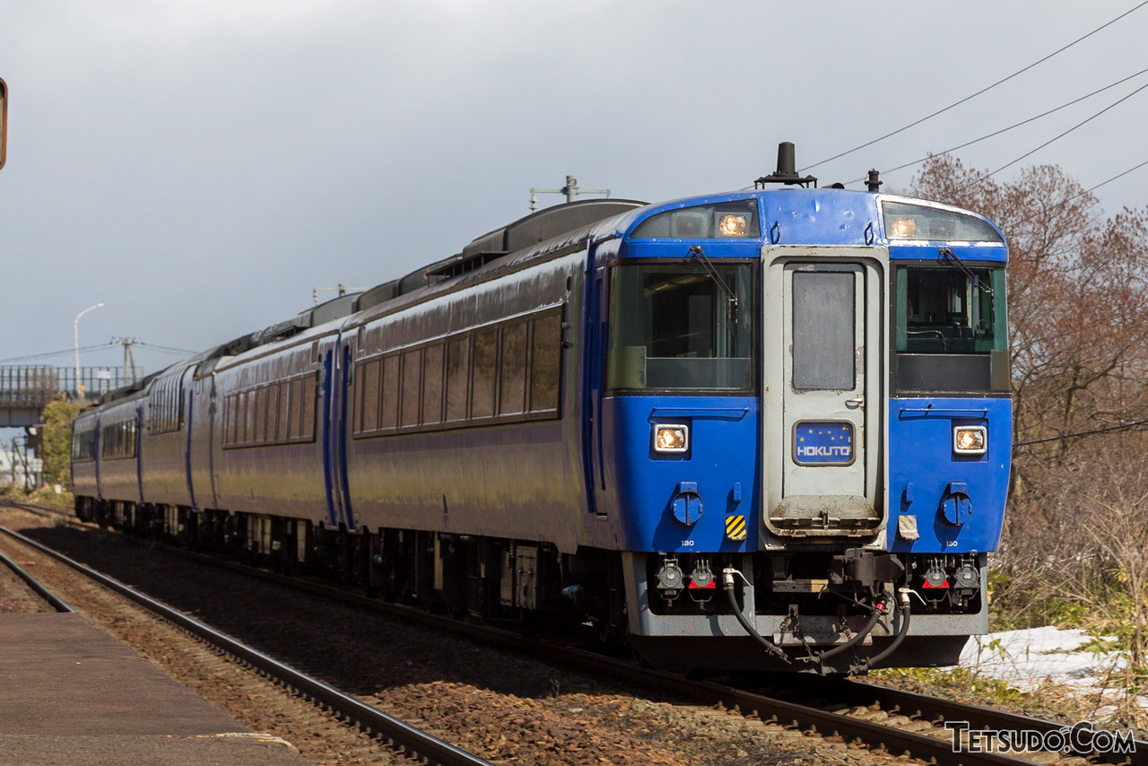 3月に営業運転を終了したキハ183系。道内のさまざまな特急で使用されていました