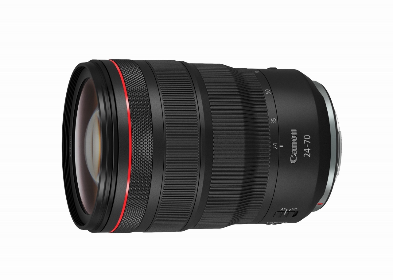 キヤノンが2019年に発売した「RF24-70mm F2.8 L IS USM」。「RF24-105mm F2.8 L IS USM Z」はズームレンジが同製品より広いのですが、描写力に大きな差はないそう