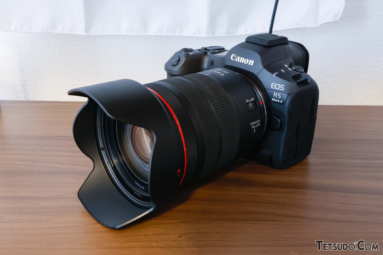 キヤノンの新たなミラーレスカメラ「EOS R5 Mark II」