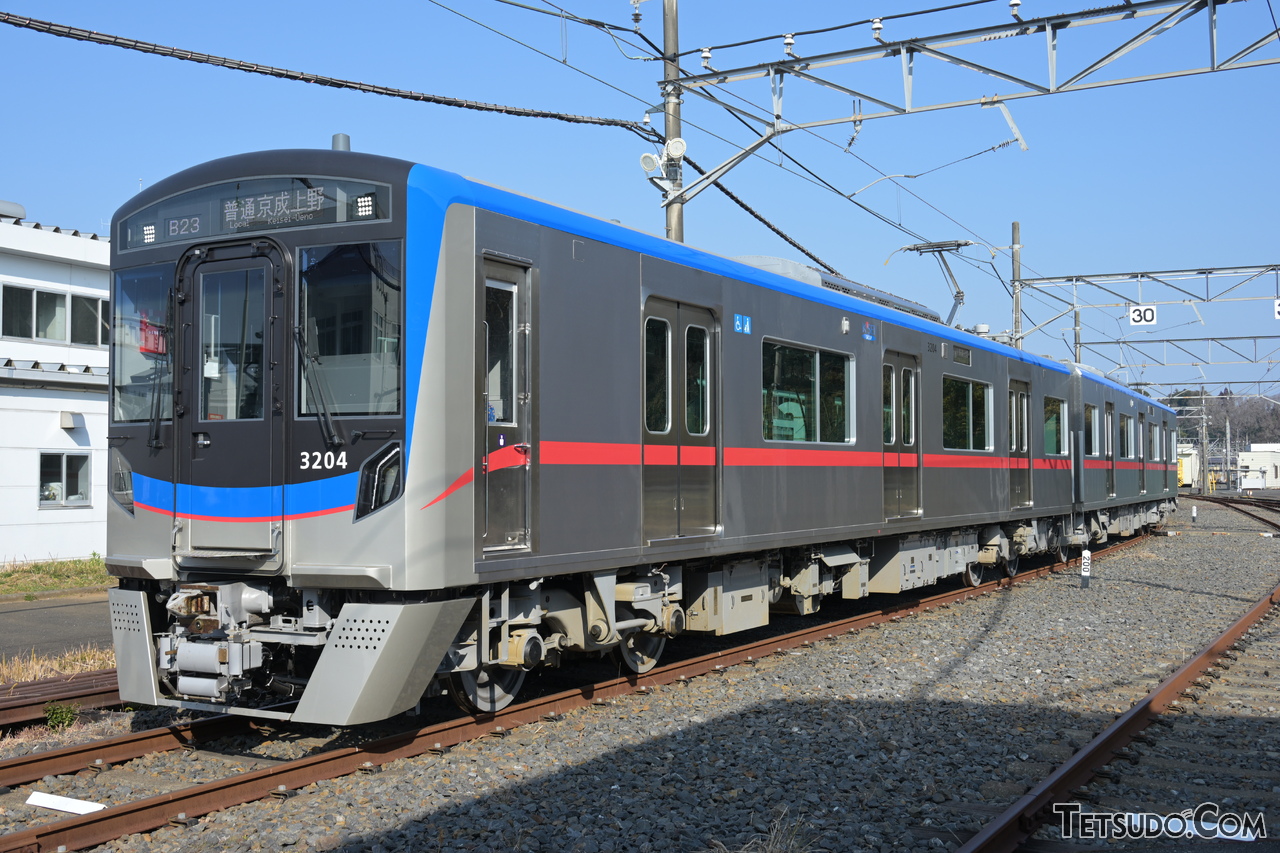 京成電鉄の新型車両、3200形