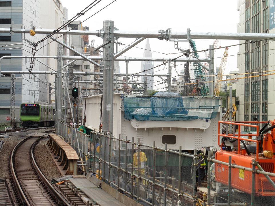 年に向けた駅改良工事 埼京線渋谷駅 鉄道コム