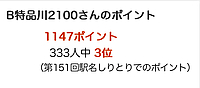 B特品川2100さんの投稿した写真